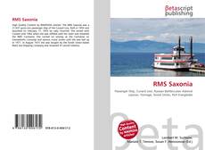 Buchcover von RMS Saxonia