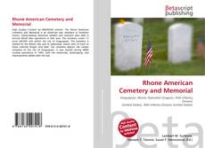 Couverture de Rhone American Cemetery and Memorial