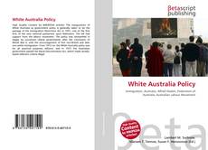 Copertina di White Australia Policy