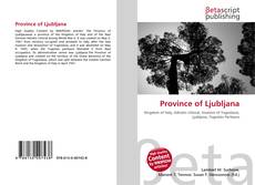 Couverture de Province of Ljubljana