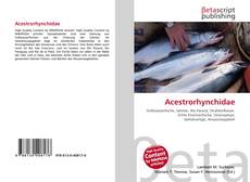 Capa do livro de Acestrorhynchidae 