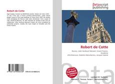 Capa do livro de Robert de Cotte 