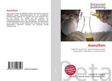 Copertina di Acesulfam