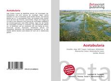 Couverture de Acetabularia