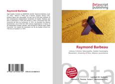 Buchcover von Raymond Barbeau