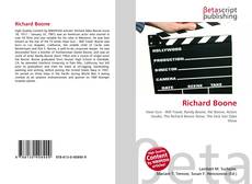 Buchcover von Richard Boone