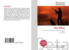 Buchcover von War Effort