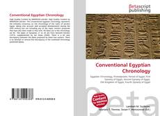 Couverture de Conventional Egyptian Chronology
