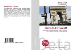 Buchcover von Pierre-André Taguieff