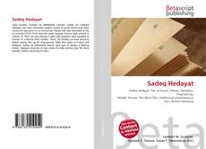 Portada del libro de Sadeq Hedayat
