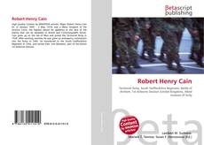 Buchcover von Robert Henry Cain