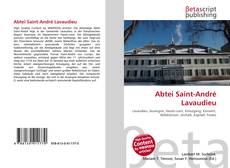 Buchcover von Abtei Saint-André Lavaudieu