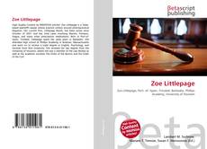 Copertina di Zoe Littlepage