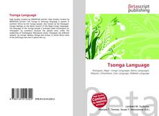 Copertina di Tsonga Language