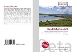 Buchcover von Randolph Churchill