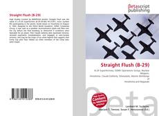 Buchcover von Straight Flush (B-29)