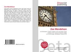 Couverture de Zoe Mendelson