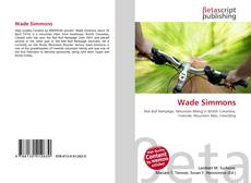 Capa do livro de Wade Simmons 