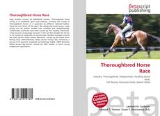 Buchcover von Thoroughbred Horse Race
