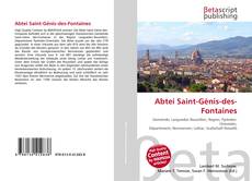 Buchcover von Abtei Saint-Génis-des-Fontaines