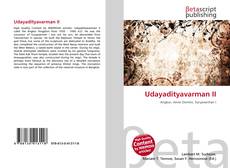 Copertina di Udayadityavarman II