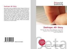 Capa do livro de Zoetrope: All- Story 