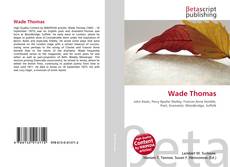 Copertina di Wade Thomas