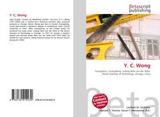 Copertina di Y. C. Wong