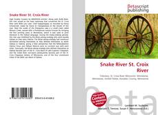 Copertina di Snake River St. Croix River