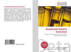 Bookcover of Accelerated Solvent Extraction