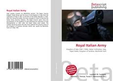 Copertina di Royal Italian Army