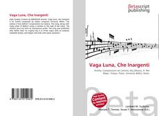 Capa do livro de Vaga Luna, Che Inargenti 