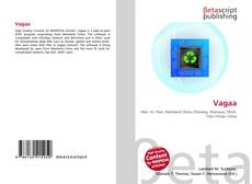 Capa do livro de Vagaa 