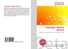 Capa do livro de Udayagiri, Nellore District 