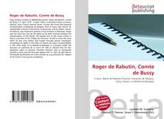 Buchcover von Roger de Rabutin, Comte de Bussy