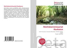 Copertina di Reichskommissariat Kaukasus