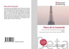 Buchcover von Place de la Concorde