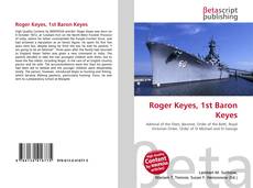 Buchcover von Roger Keyes, 1st Baron Keyes
