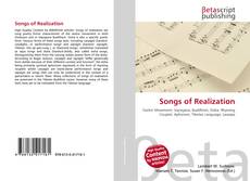 Couverture de Songs of Realization