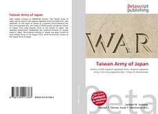 Copertina di Taiwan Army of Japan