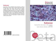 Copertina di Rubiaceae