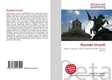 Buchcover von Ruanda-Urundi