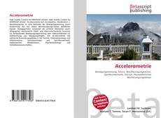 Couverture de Accelerometrie
