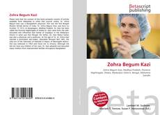 Zohra Begum Kazi kitap kapağı