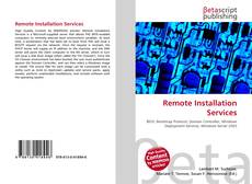 Capa do livro de Remote Installation Services 