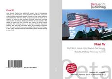 Copertina di Plan W