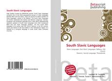 Copertina di South Slavic Languages