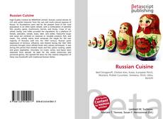 Copertina di Russian Cuisine