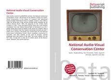 Обложка National Audio-Visual Conservation Center
