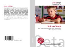 Buchcover von Voice of Hope
